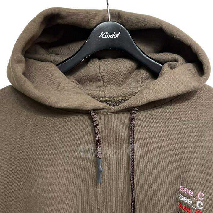楽天市場】【中古】eye_C x SEE SEE 2023AW HOODY SWEAT ブラウン 