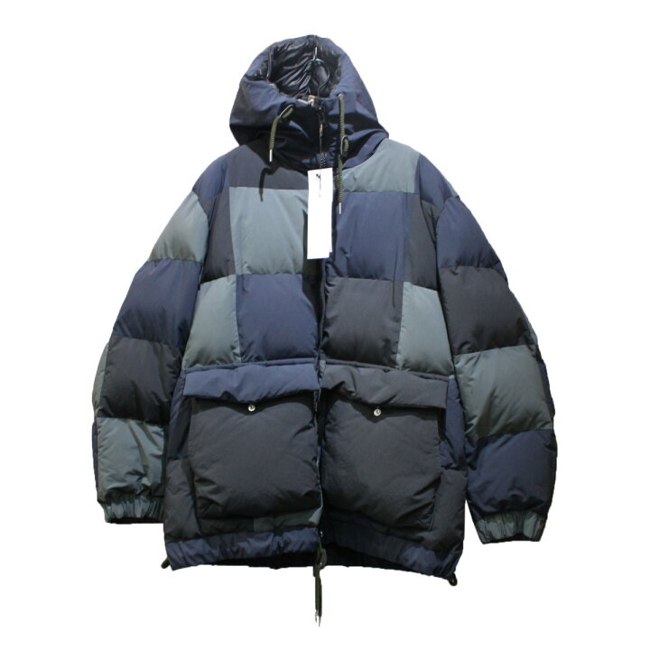 楽天市場】【中古】sacai 23AW Patchwork Padded Blouson パッチワーク 