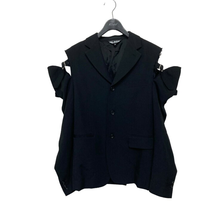 楽天市場】【中古】BLACK COMME des GARCONS ウールジャケット 
