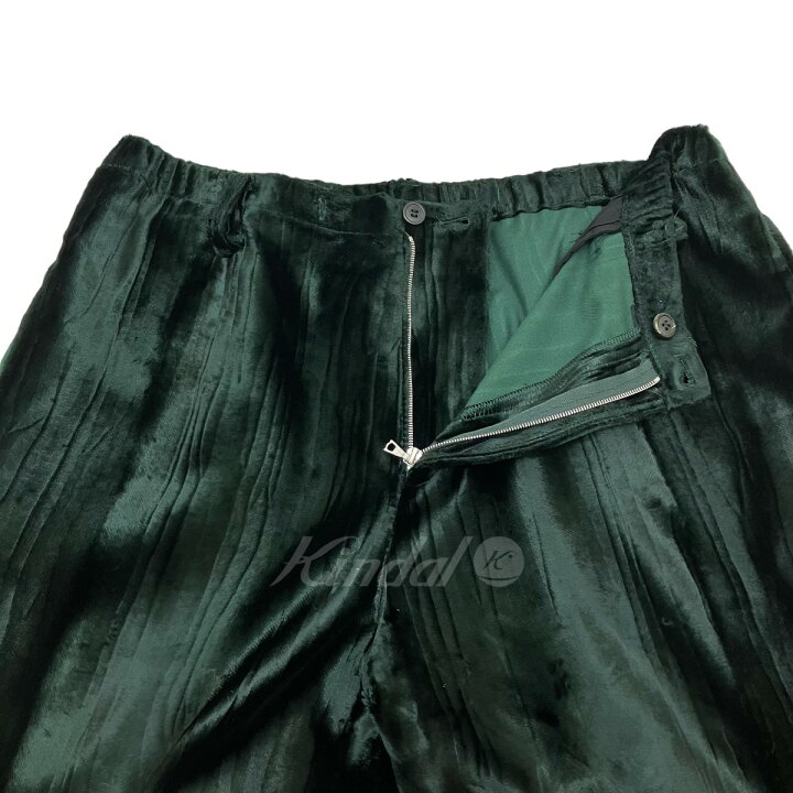 楽天市場】【中古】DRIES VAN NOTENベロアパンツ グリーン サイズ：46 
