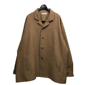 【中古】seya．ウールシャツジャケット ブラウン サイズ：XL【価格見直し】