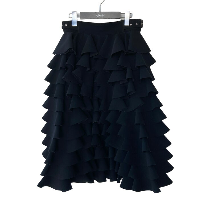 楽天市場】【中古】noir kei ninomiya フリルスカート ブラック サイズ 