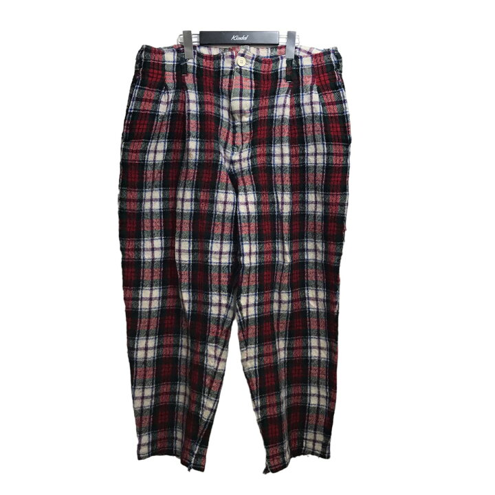 楽天市場】【中古】COMME des GARCONS SHIRT 22AW チェックウール 