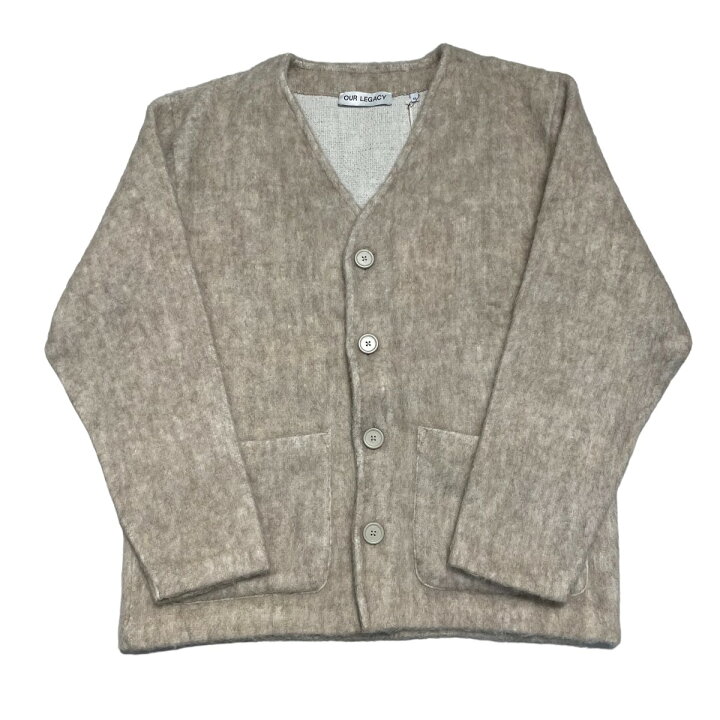楽天市場】【中古】OUR LEGACY CARDIGAN Antique White Mohair M4226CA  