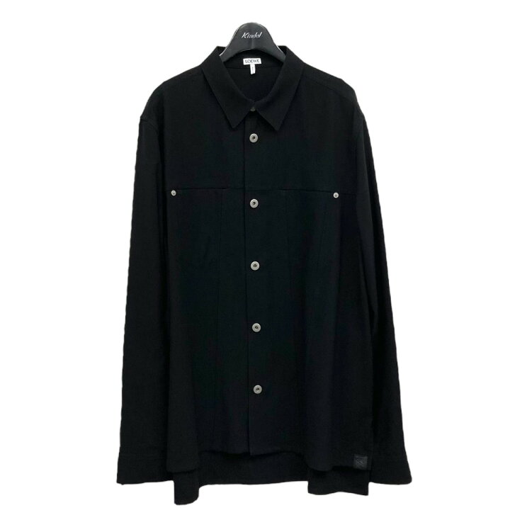 楽天市場】【中古】LOEWE 2022AW ｢Metal Button Overshirt｣メタル 