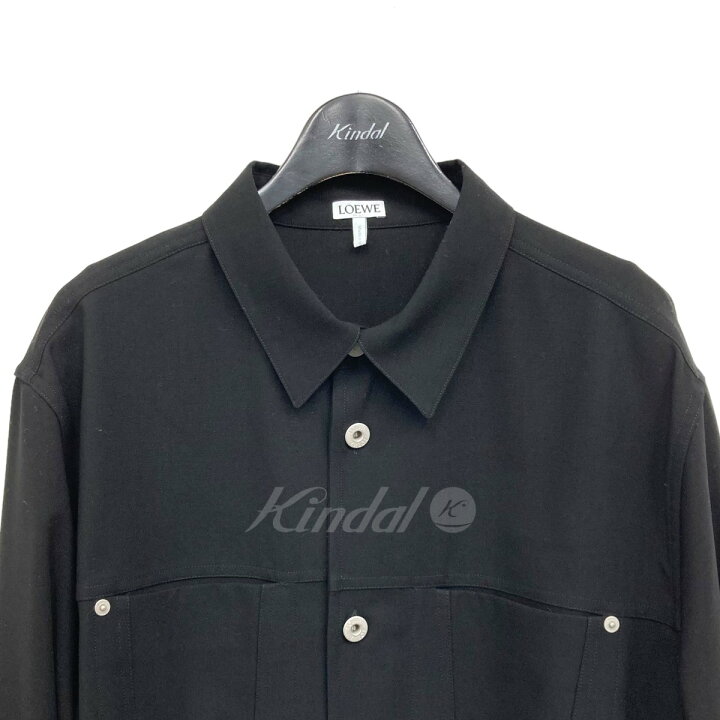 楽天市場】【中古】LOEWE 2022AW ｢Metal Button Overshirt｣メタル 