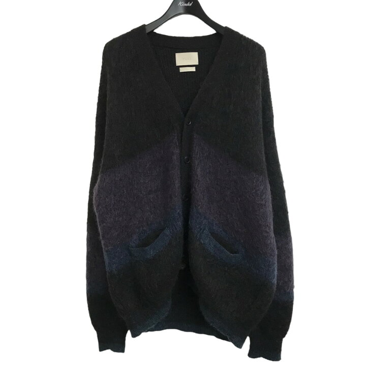 楽天市場】【中古】YOKE23AW MOHAIR BORDER CARDIGAN カーディガン 