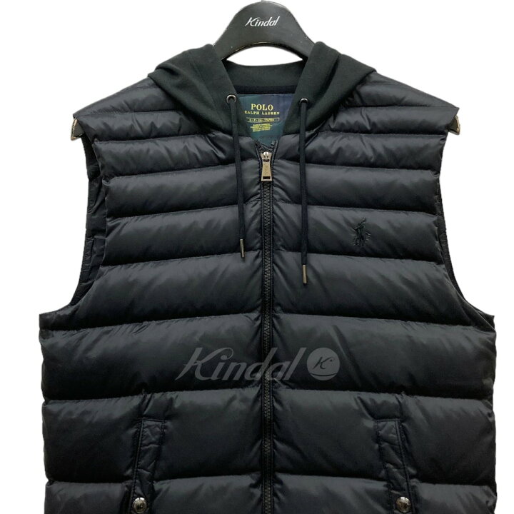 楽天市場】【中古】POLO RALPH LAUREN フード付きダウンベスト 