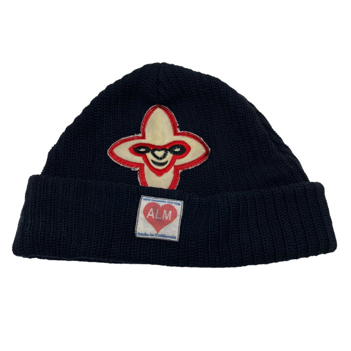 楽天市場】【中古】THE LOVE MOVEMENT ニットキャップ ネイビー 