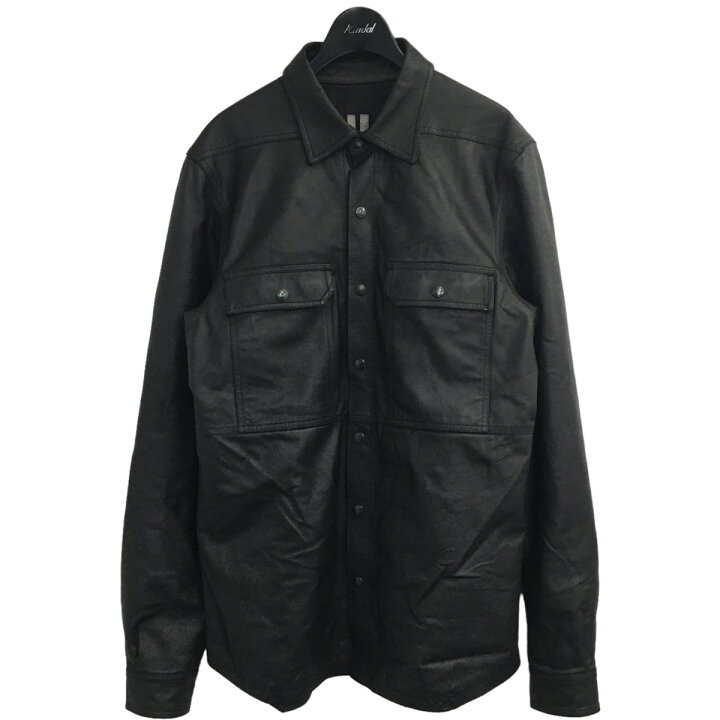 楽天市場】【中古】Rick Owens 2021SS ｢OUTER SHIRT｣レザーアウター 