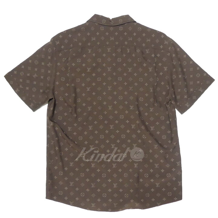 楽天市場】【中古】LOUIS VUITTON モノグラム シルク 半袖シャツ 