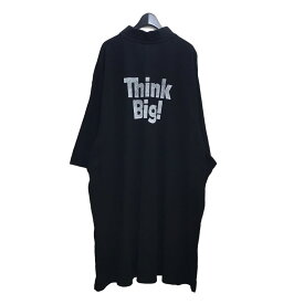 【中古】BALENCIAGA　Think Bigオーバーサイズポロシャツ 507389 ブラック サイズ：M 【260124】（バレンシアガ）