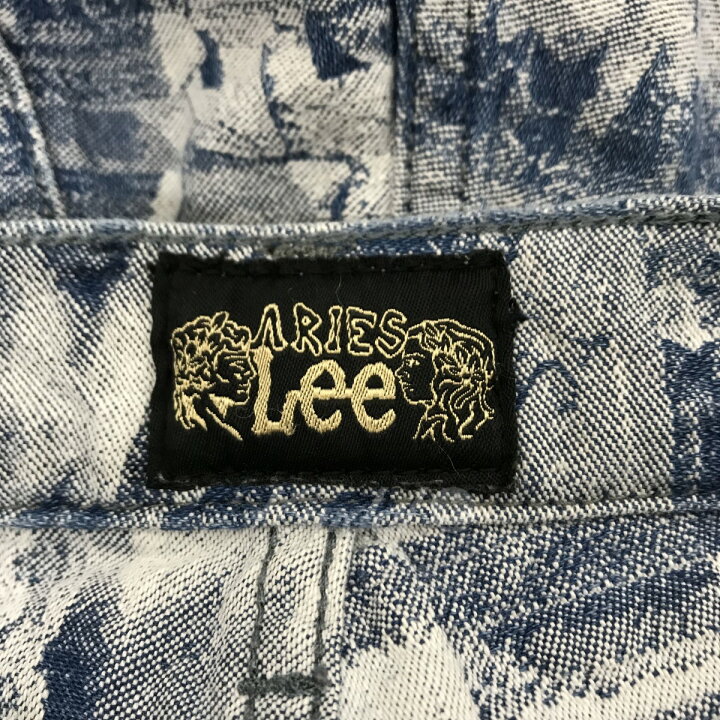 楽天市場】【中古】ARIES×LEESculpture Rider Denim Pant 総柄デニム 