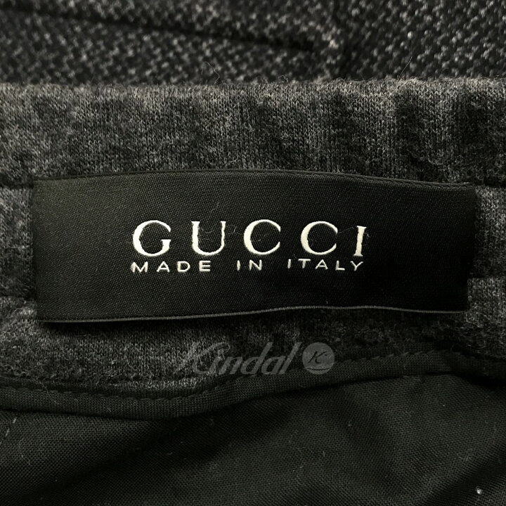 楽天市場】【中古】GUCCI 裾ジップ ウールカーゴパンツ 並行品 