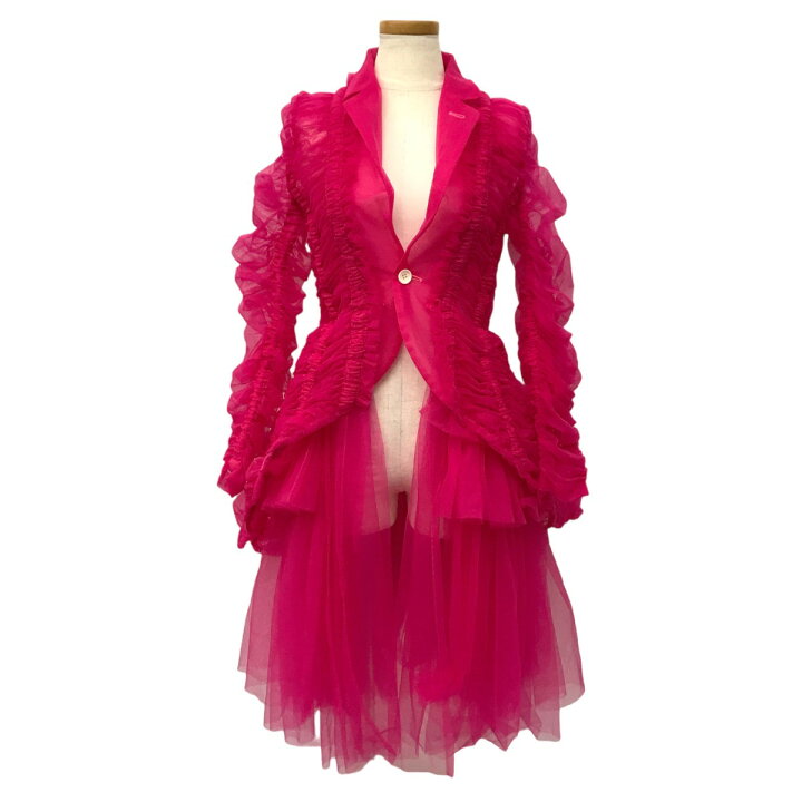 noir kei ninomiya コート（その他） XS ピンク 【古着】【中古 