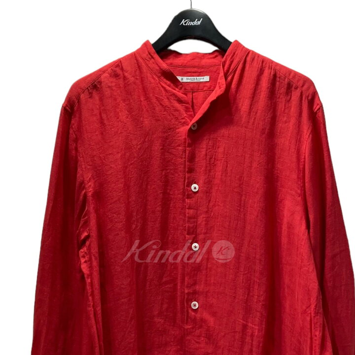 楽天市場】【中古】MAATEE＆SONS 強撚LINENガーゼBANDカラーSH リネン 