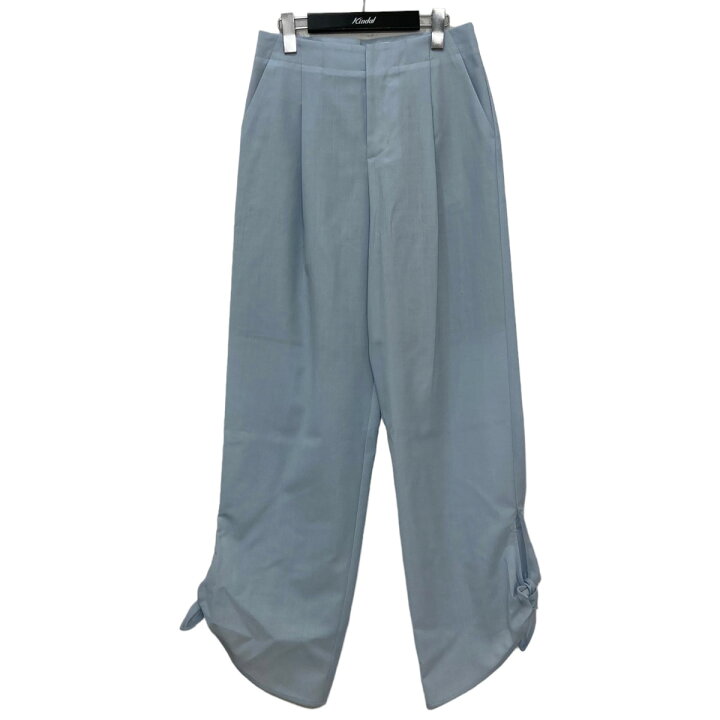 楽天市場】【中古】IRENE Hem Knot Pants パンツ 22S88005 ブルー 