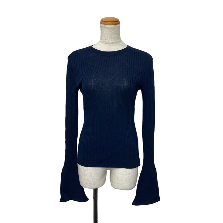 楽天市場】【中古】MY WEAKNESS Lily Knit ニット ネイビー サイズ：F 