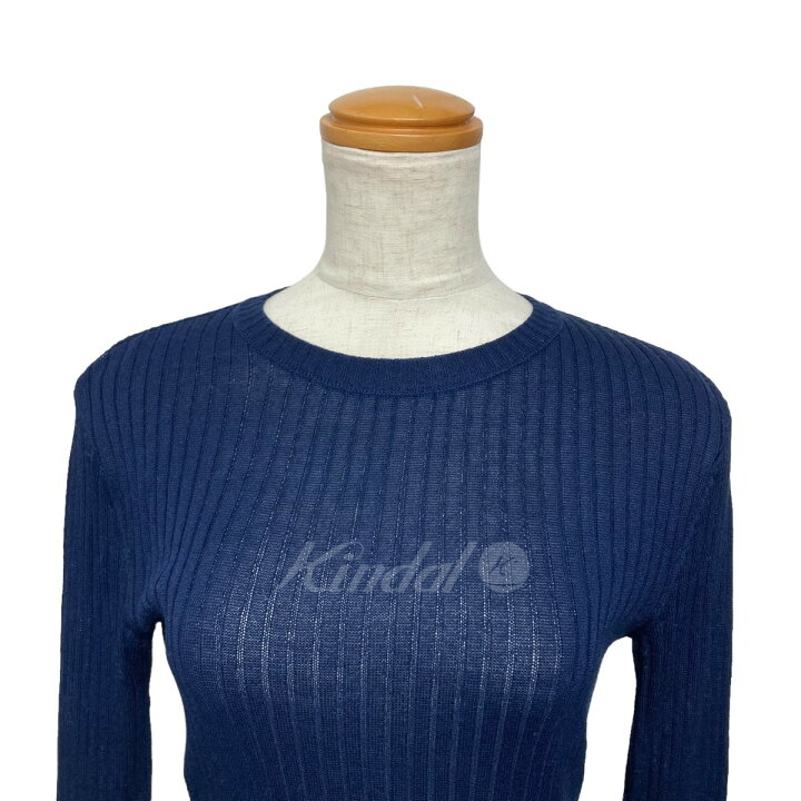 楽天市場】【中古】MY WEAKNESS Lily Knit ニット ネイビー サイズ：F 