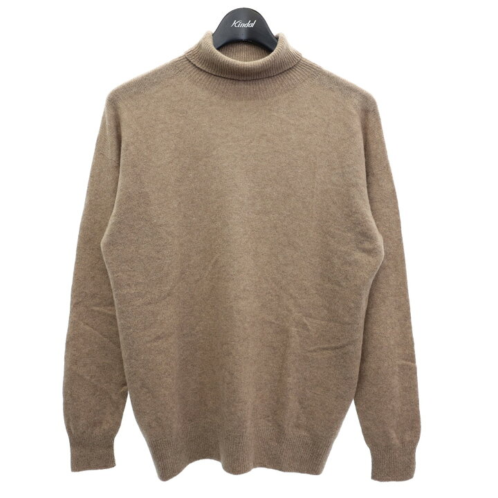 楽天市場】【中古】MITTANタートルネックカシミヤニット ベージュ 