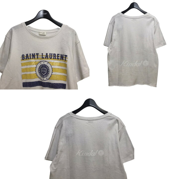 楽天市場】【中古】SAINT LAURENT PARIS 18AW プリントTシャツ 525481 