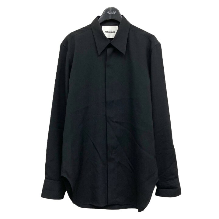 楽天市場】【中古】JIL SANDER ウールシャツ ブラック サイズ：39 