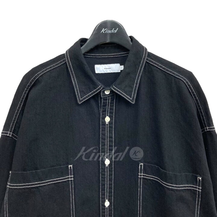 楽天市場】【中古】Graphpaper ｢Denime Regular Collar Shirt｣デニム 