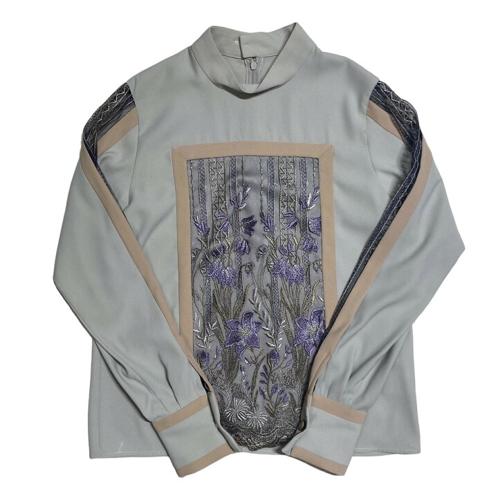楽天市場】【中古】MURRAL フレームドフラワートップブラウス／MU21AW 