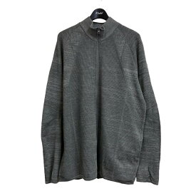 【中古】snow peak　｢WG Stretch Knit Jacket｣ジップアップニットジャケット グレー サイズ：XL 【270124】（スノーピーク）