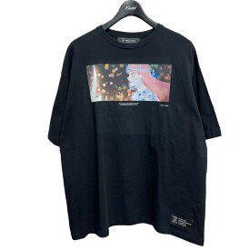 【中古】ANREALAGE　竜とそばかすの姫プリントTシャツ ブラック サイズ：48 【270124】（アンリアレイジ）