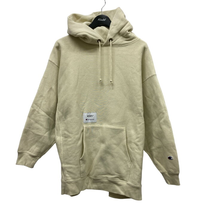 楽天市場】【中古】WTAPS x Championパーカー C8-U126 ベージュ サイズ  