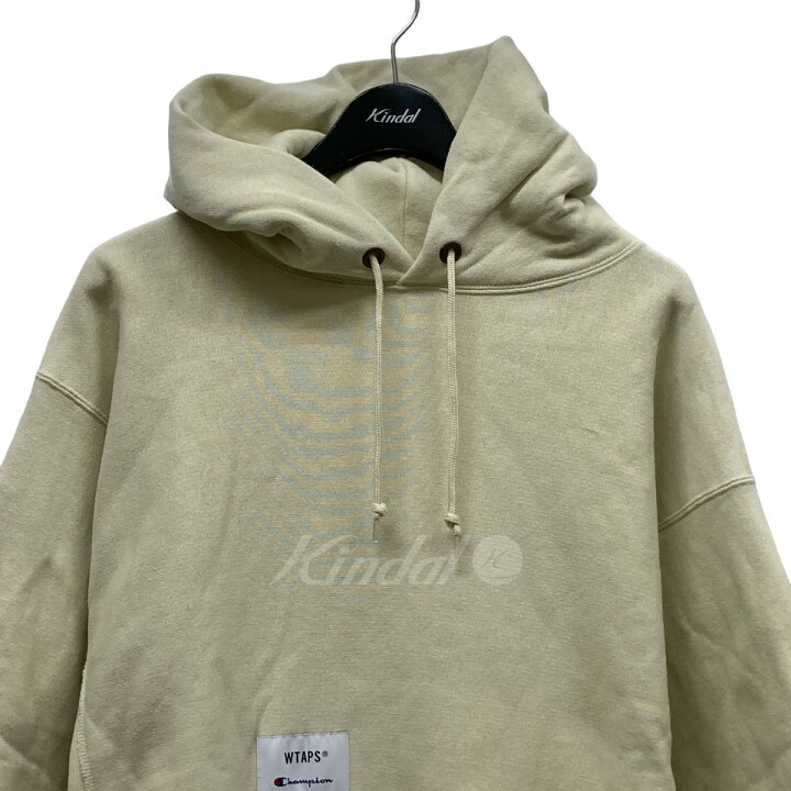 楽天市場】【中古】WTAPS x Championパーカー C8-U126 ベージュ サイズ  