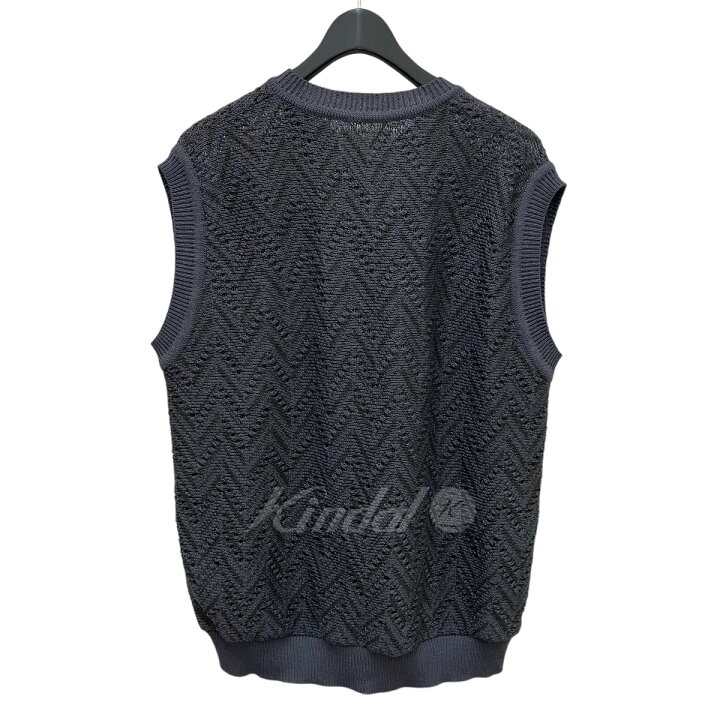 楽天市場】【中古】YOKE HERRINGBONE MESH V-NECK VEST YK23SS0499S 