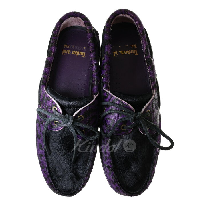 楽天市場】【中古】TIMBERLAND×WACKO MARIAレオパード柄ハラコデッキ 