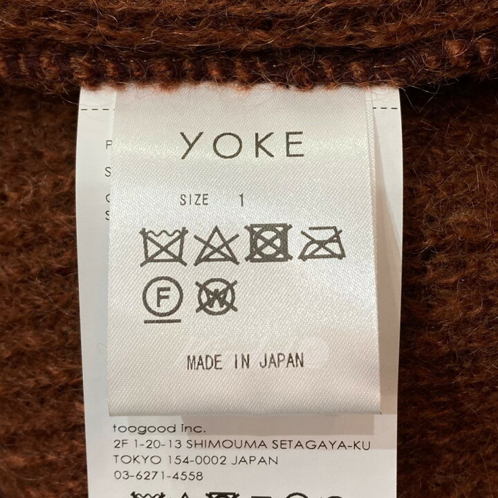 楽天市場】【中古】YOKE ROTHKO BORDER CREW NECK モヘアニット  