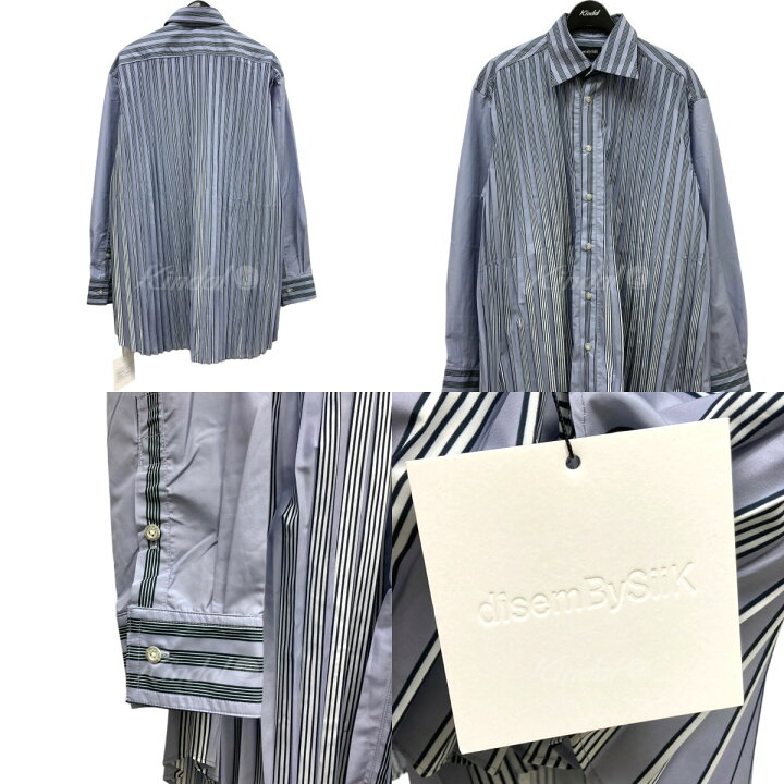 楽天市場】【中古】disemBYSiik「Two-face accordion pleats shirt 