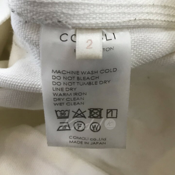 楽天市場】【中古】COMOLI 21SSコットンダックペインターパンツ 