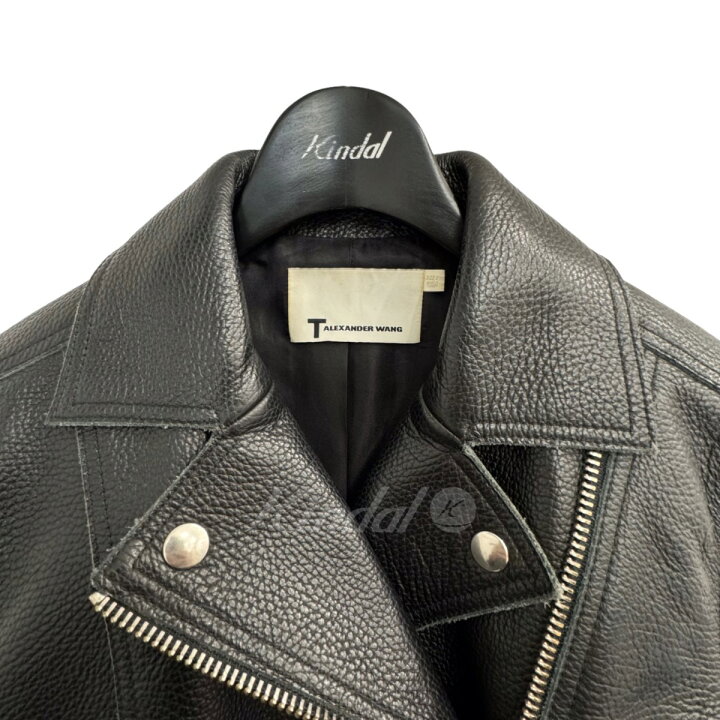 楽天市場】【中古】ALEXANDER WANG ライダースジャケット ブラック 