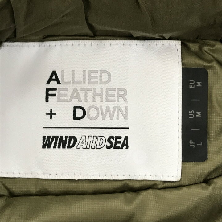 楽天市場】【中古】WIND AND SEA×ALLIED FEATHER + DOWN LOUNGE DOWN 