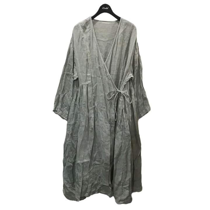 楽天市場】【中古】nest Robe リネンカシュクールロングワンピース 