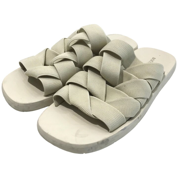 楽天市場】【中古】BOTTEGA VENETA｢プラットミュール｣イントレチャート 
