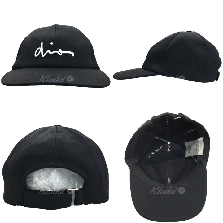 楽天市場】【中古】Dior ロゴベースボールキャップ 733C901W8963 