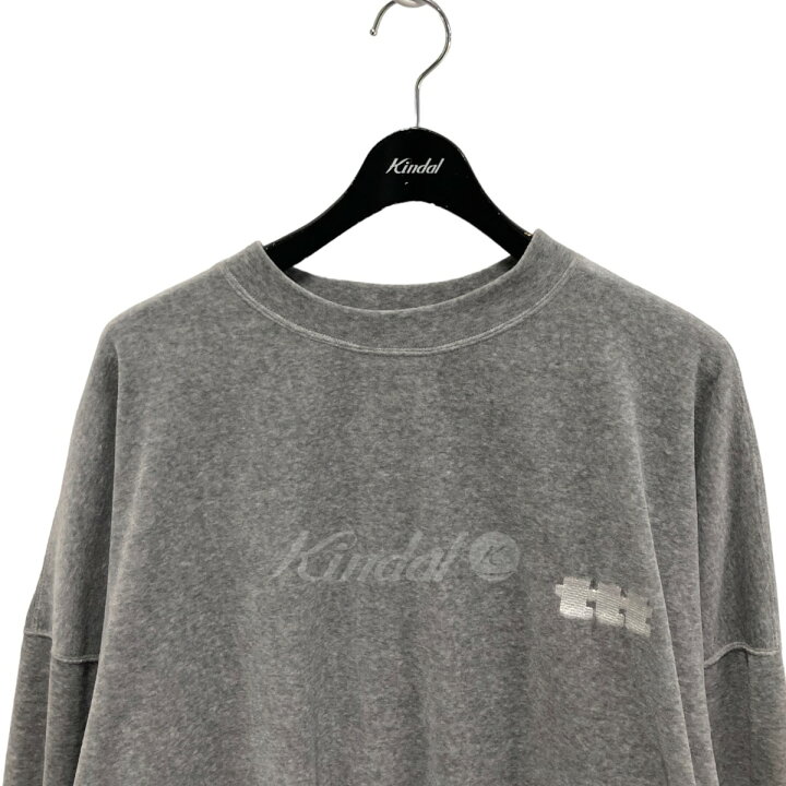 楽天市場】【中古】TTT MSW 23AW Velours Crew Neck Sweat グレー 