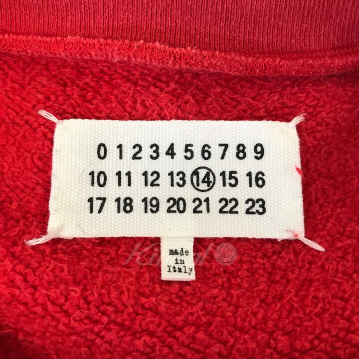 楽天市場】【中古】Maison Margiela 18AW PVCエルボーパッチクルー  