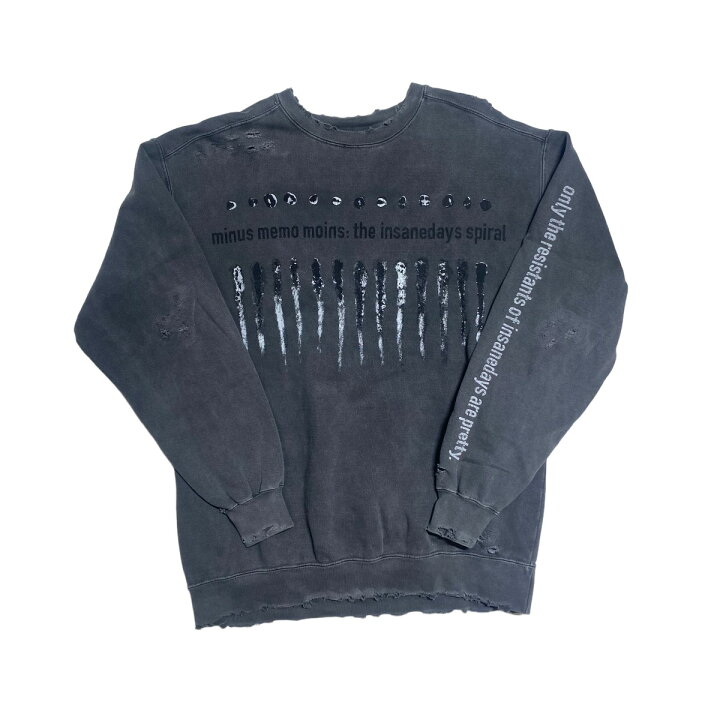 楽天市場】【中古】【-】Minus BOOTLEG Crew Sweat with Repaored 