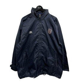 【中古】UMBRO　90Sイングランド代表ナイロンジャケット ネイビー サイズ：L 【300124】（アンブロ）