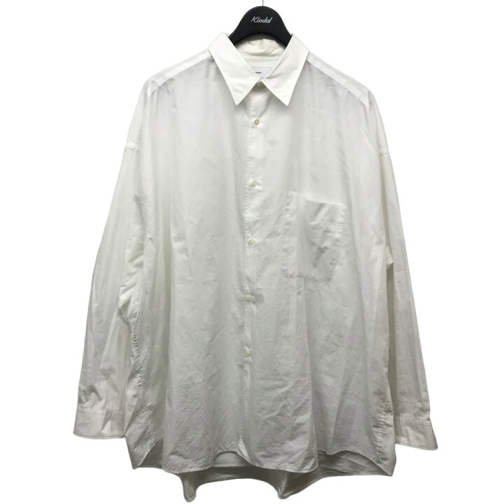 楽天市場】【中古】Graphpaper ｢L／S OVERSIZED REGULAR COLLAR SHIRT 