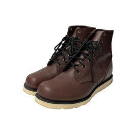 【中古】HYSTERIC GLAMOUR　6HOLE JUMP BOOT WITHOUT GRD ブラウン サイズ：8．5 【310124】（ヒステリックグラマー）