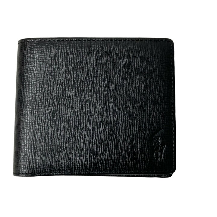 楽天市場】【中古】POLO RALPH LAUREN 2つ折り財布 ブラック  