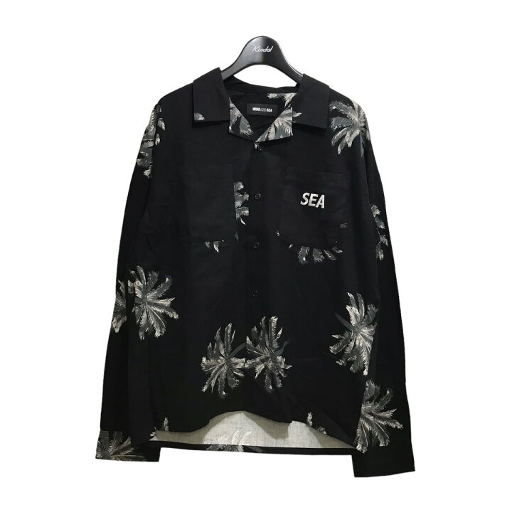 楽天市場】【中古】WIND AND SEA ｢ALM TREE OPEN COLLAR SHIRT｣パーム  